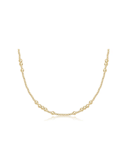 Enewton 15" Choker Hope Unwritten Gold Necklaces in  at Wrapsody