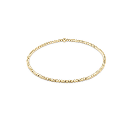 Enewton Classic Gold 2mm Bracelet (eGirl SIZE) Bracelets in  at Wrapsody