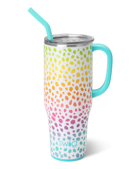 Swig 40oz Mega Mug Printed Drinkware in Wild Child at Wrapsody