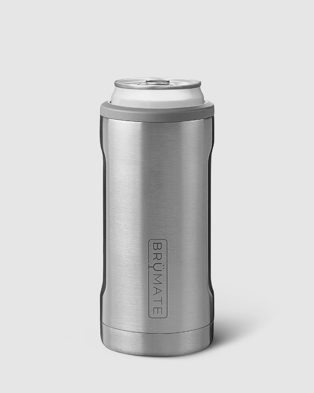 Hopsulator Slim Drinkware in Stainless Steel at Wrapsody