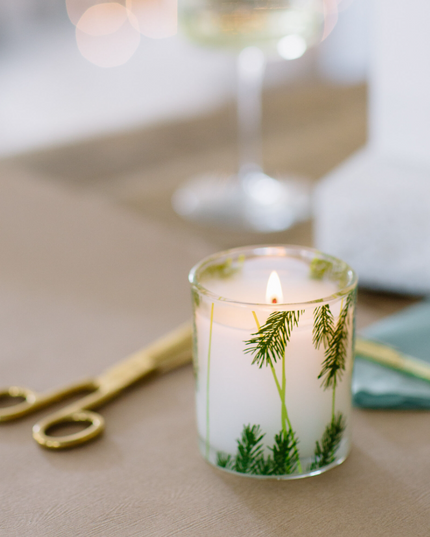 Frasier Fir Votive Candle Candles in  at Wrapsody