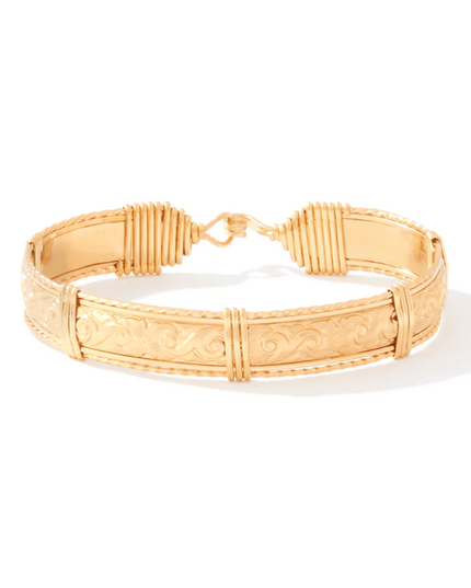 Ronaldo Angelina Gold Bracelet Bracelets in  at Wrapsody