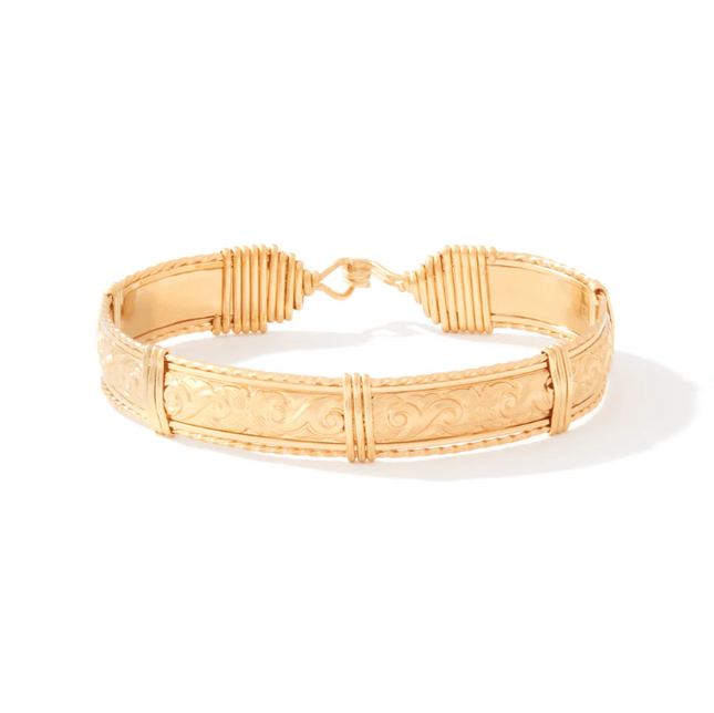 Ronaldo Angelina Gold Bracelet Bracelets in  at Wrapsody