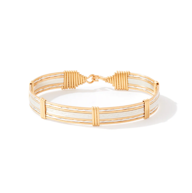 Ronaldo Inner Beauty Bracelet Wide Bracelets in  at Wrapsody