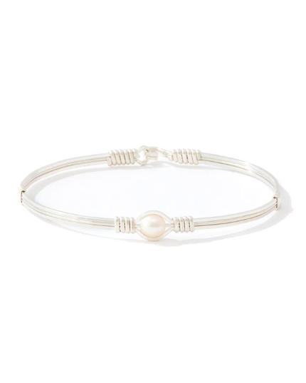 Ronaldo Pearl of My Heart Bracelet Silver Bracelets in  at Wrapsody