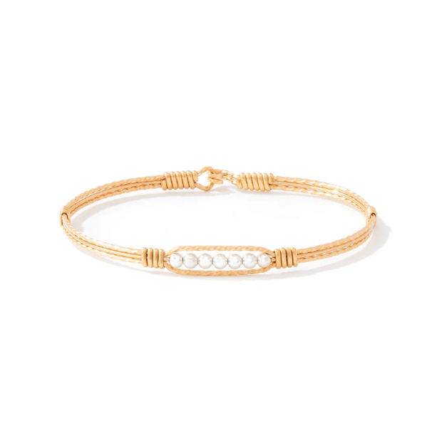 Ronaldo Power of Prayer Bracelet Gold with Silver Beads