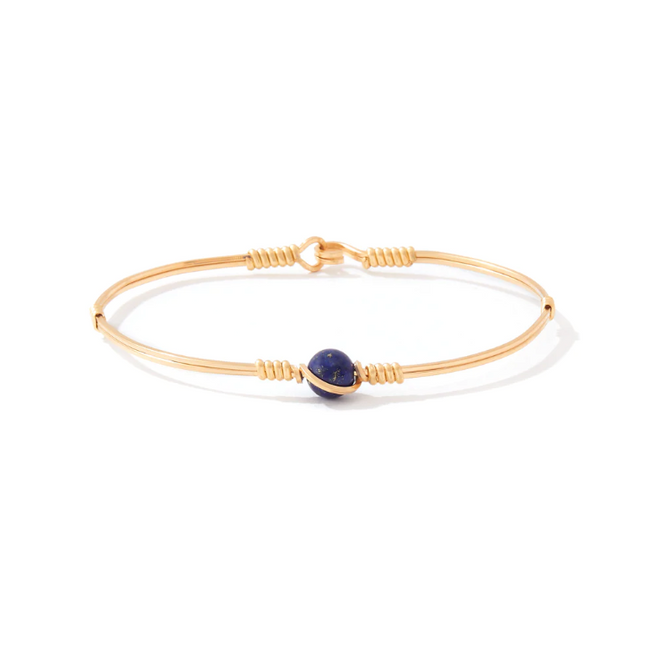 Ronaldo Breathe Bracelet Bracelets in Lapis at Wrapsody