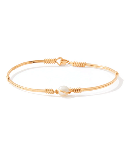 Ronaldo Breathe Bracelet Bracelets in Pearl at Wrapsody