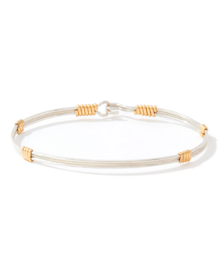 Ronaldo Be Kind Bracelet Silver and Gold Bracelets in  at Wrapsody