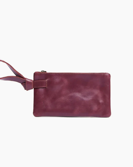 Able Rachel Wristlet Clutches in Dark Cherry at Wrapsody