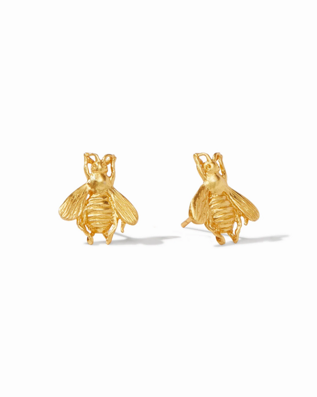 Julie Vos Bee Stud Earring Earrings in  at Wrapsody