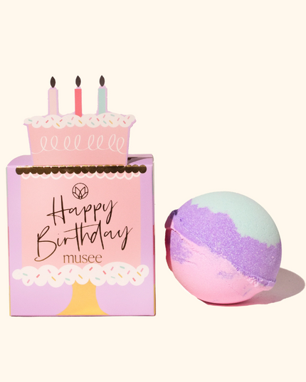 Musee Boxed Bath Balm Bath & Body in Birthday Cake at Wrapsody