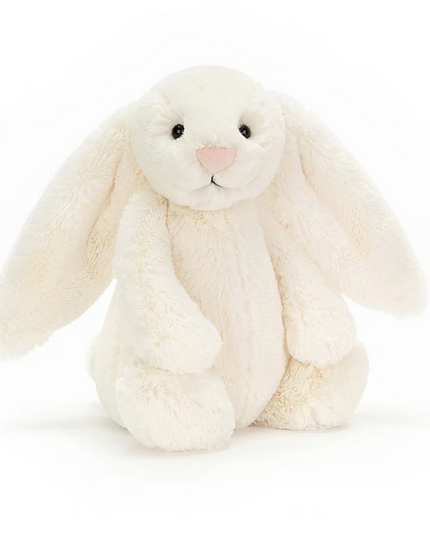 Jellycat Bashful Bunny Medium Soft Toys in Cream at Wrapsody