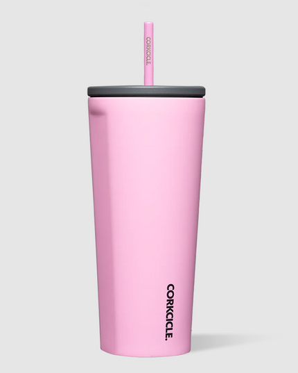 Corkcicle Cold Cup 24oz Drinkware in Sun-Soaked Pink at Wrapsody