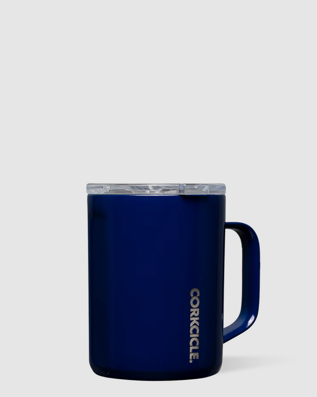 Corkcicle Mug 16oz Drinkware in Gloss Midnight Navy at Wrapsody