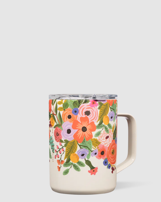 Corkcicle Mug 16oz Drinkware in Garden Party at Wrapsody