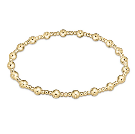 Enewton Classic Sincerity 4mm Gold Bracelet Bracelets in  at Wrapsody