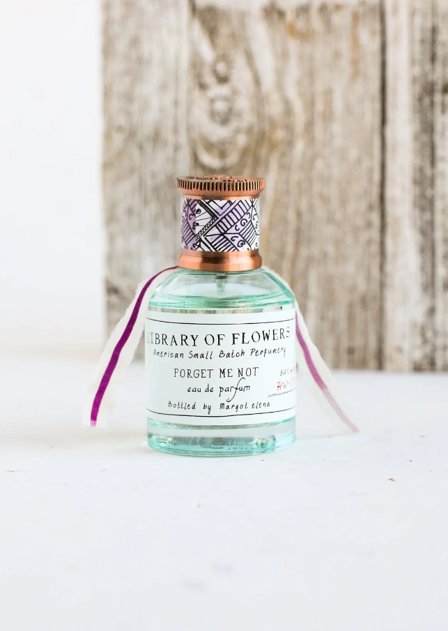 Library of Flowers Eau Du Parfum Bath & Body in Forget Me Knot at Wrapsody