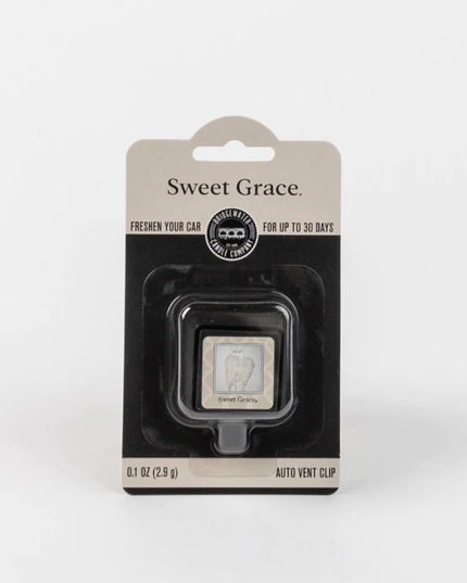 Sweet Grace Auto Vent Clip Scents in  at Wrapsody