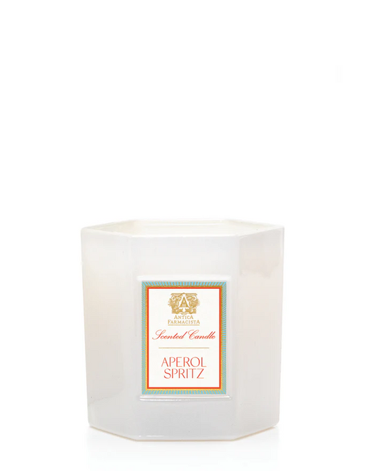 Antica Hexa Candle 9oz Candles in Aperol Spritz at Wrapsody