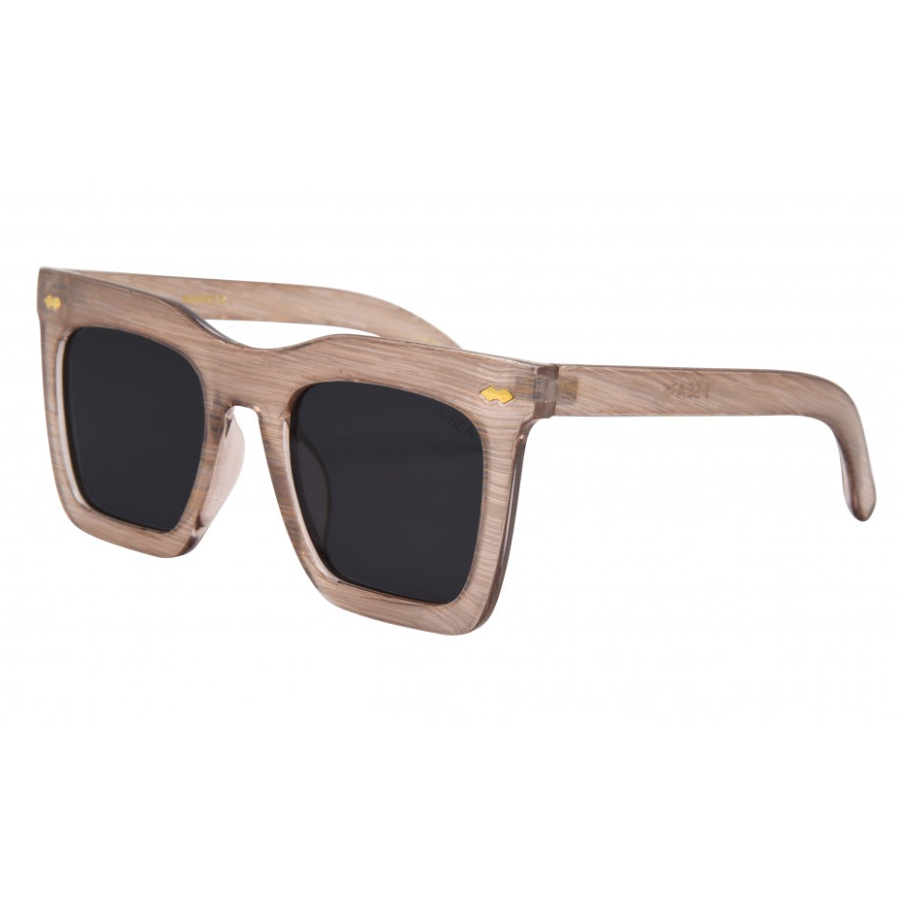 I-Sea Maverick Sunglasses Sunglasses in White Gold at Wrapsody