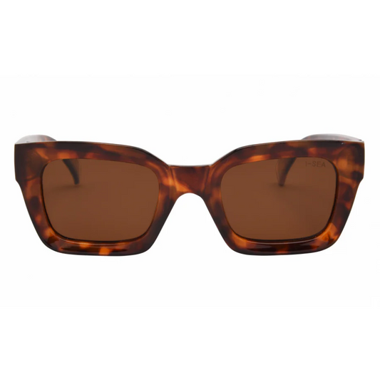 I-Sea Hendrix Sunglasses Sunglasses in Tort/Brown at Wrapsody