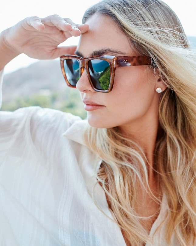 I-Sea Ava Sunglasses Sunglasses in  at Wrapsody