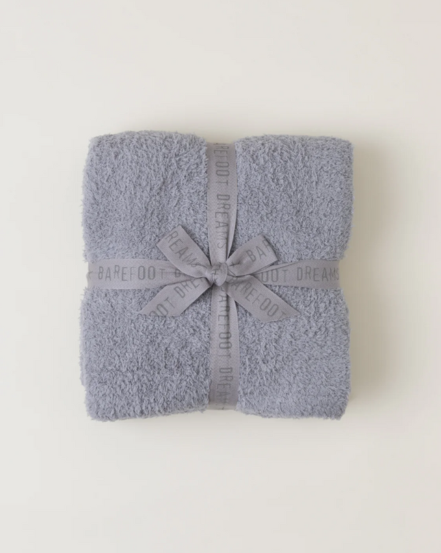 Barefoot Dreams CozyChic Throw Blankets & Throws in Dove Gray at Wrapsody