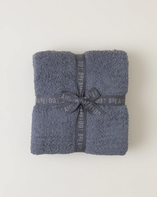 Barefoot Dreams CozyChic Throw Blankets & Throws in Graphite at Wrapsody