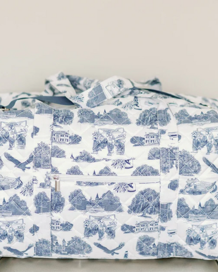 Auburn University Quilted Duffle Luggage in at Wrapsody