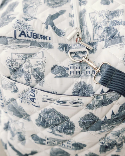 Auburn University Quilted Duffle Luggage in at Wrapsody