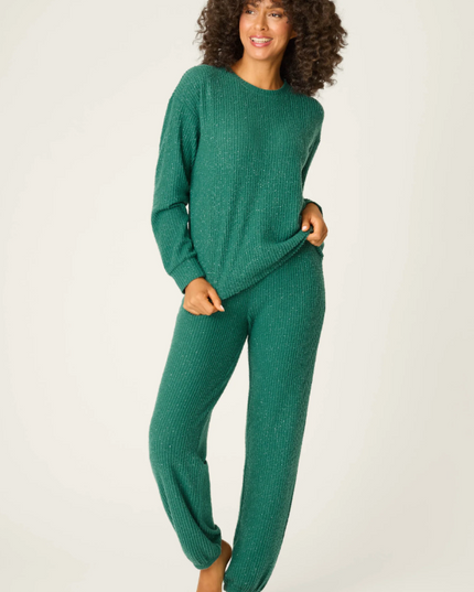 PJ Salvage Fireside Sparkle Set Loungewear in at Wrapsody