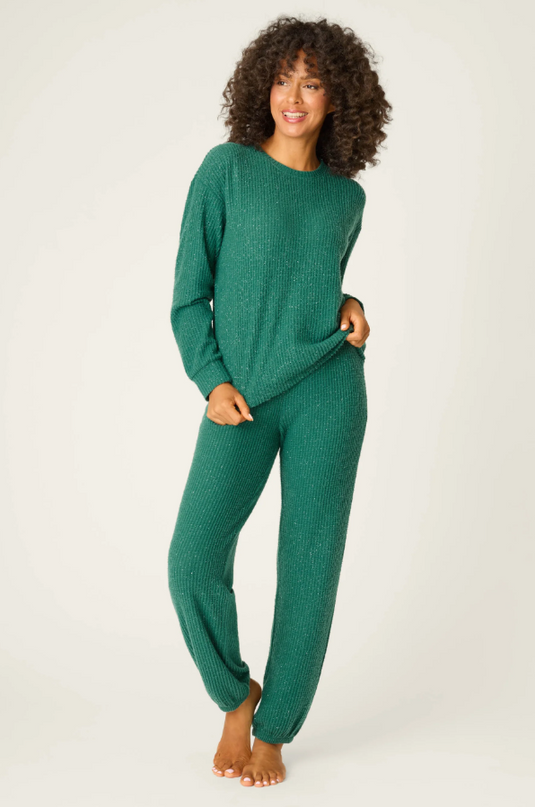 PJ Salvage Fireside Sparkle Set Loungewear in at Wrapsody