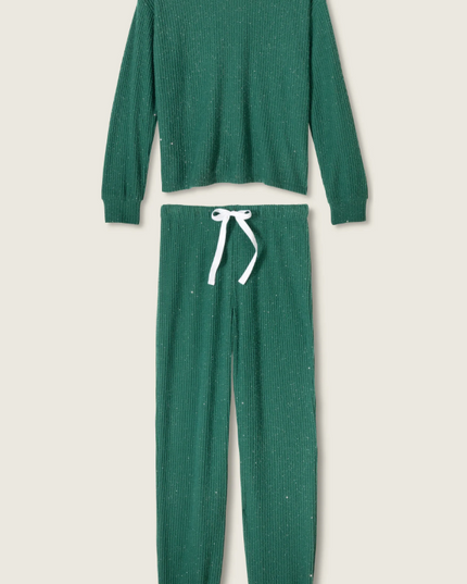 PJ Salvage Fireside Sparkle Set Loungewear in at Wrapsody