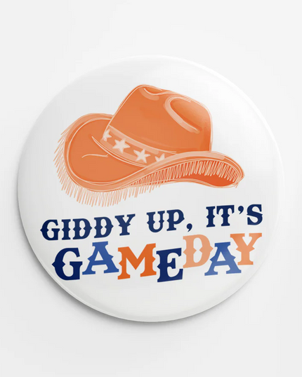 Button Giddy Up Gameday Fun & Games in  at Wrapsody