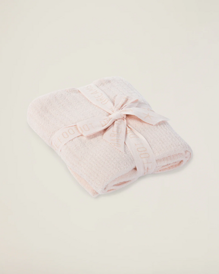Barefoot Dreams CozyChic Ribbed Baby Blanket Blankets & Throws in Pink at Wrapsody