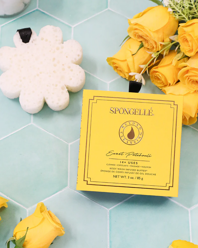 Boxed Flower Body Wash Buffer Bath & Body in Sweet Patchouli at Wrapsody