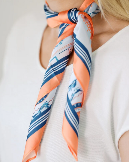 Auburn University Scarf Silk Hair Accessories in at Wrapsody