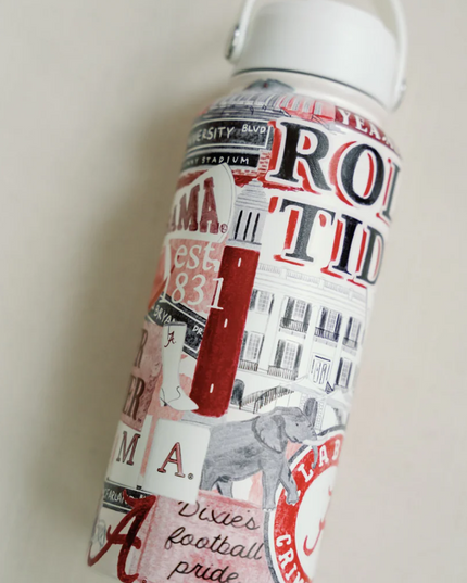 University Of Alabama Insulated Bottle 32oz Drinkware in at Wrapsody