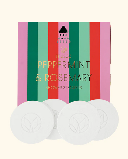 Musee Shower Steamers Bath & Body in Peppermint & Rosemary at Wrapsody