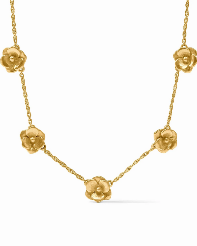 Julie Vos Bloom Delicate Station Necklace Necklaces in at Wrapsody