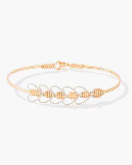 Ronaldo Hearts Collide Gold/Silver Bracelet Bracelets in at Wrapsody