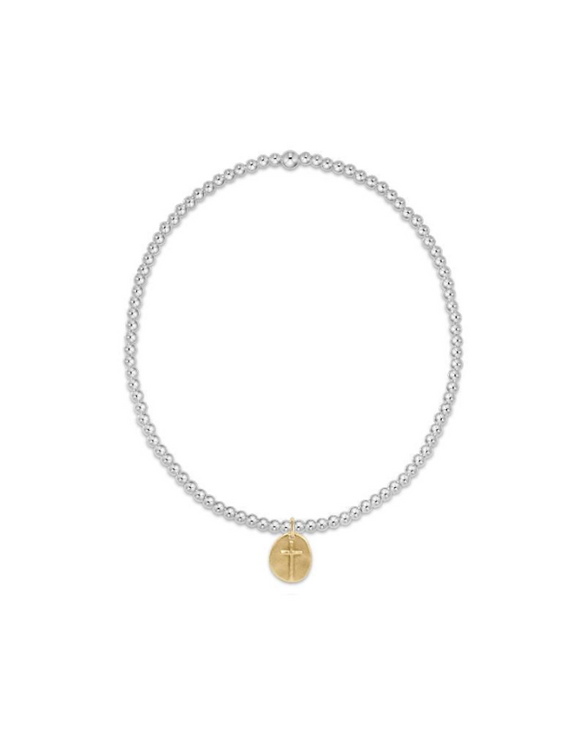 Enewton Mixed Metal Inspire Charm 2mm Bracelet Bracelets in at Wrapsody