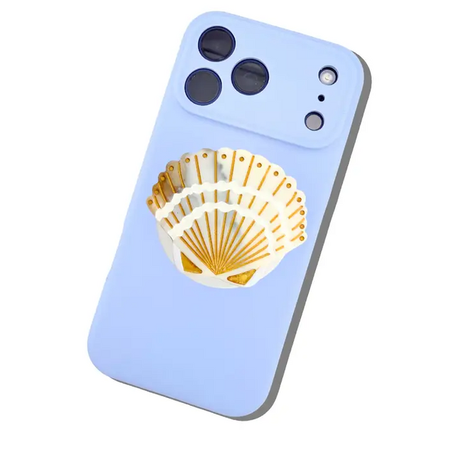 Solar Eclipse Seashell GripCharm Travel Accessories in at Wrapsody