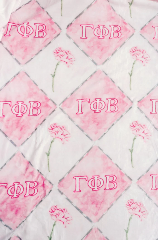 Sorority Flannel Fleece Blanket