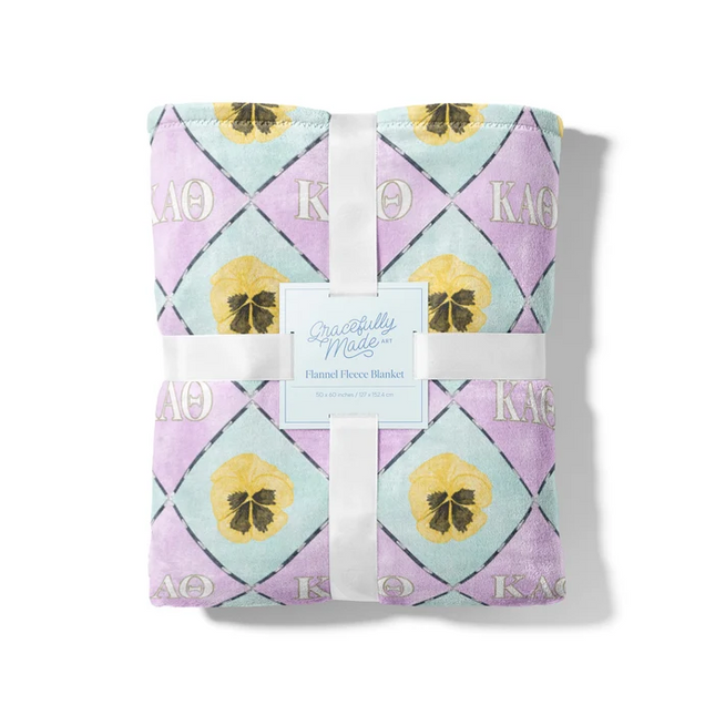 Sorority Flannel Fleece Blanket