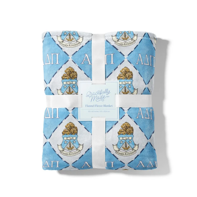 Sorority Flannel Fleece Blanket