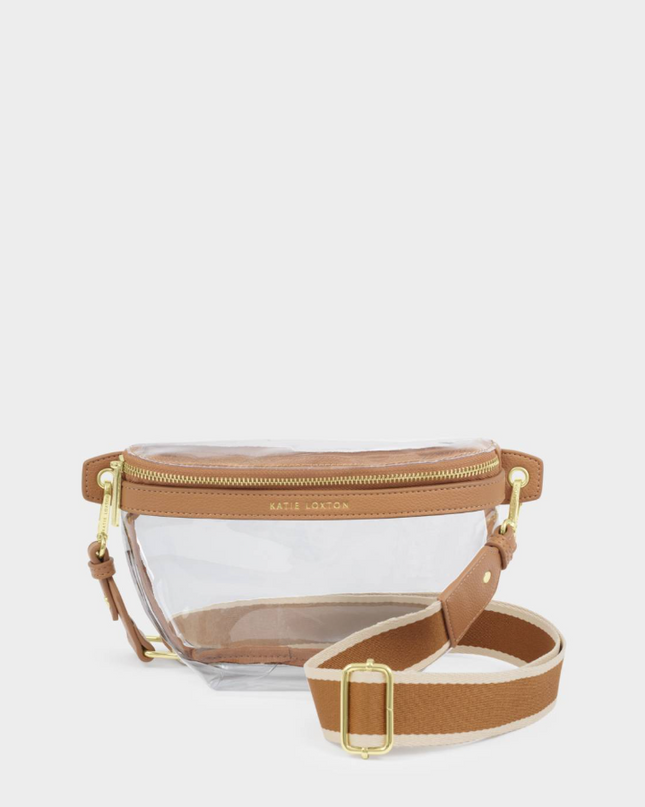 Stadium Belt Bag Tan Handbags in at Wrapsody