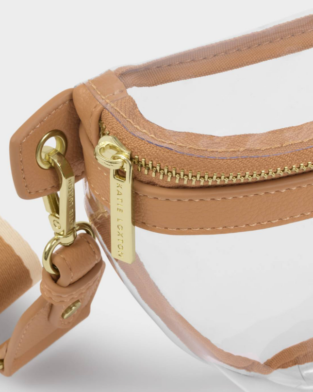 Stadium Belt Bag Tan Handbags in at Wrapsody
