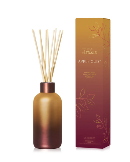 Capri Blue Artisan Tuscan Reed Diffuser - Apple Oud